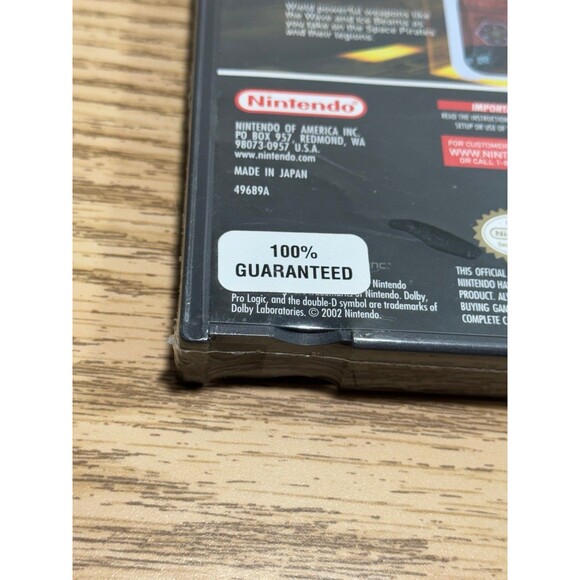 Metroid Prime (Nintendo GameCube, 2002) Sealed? - Picture 8 of 8